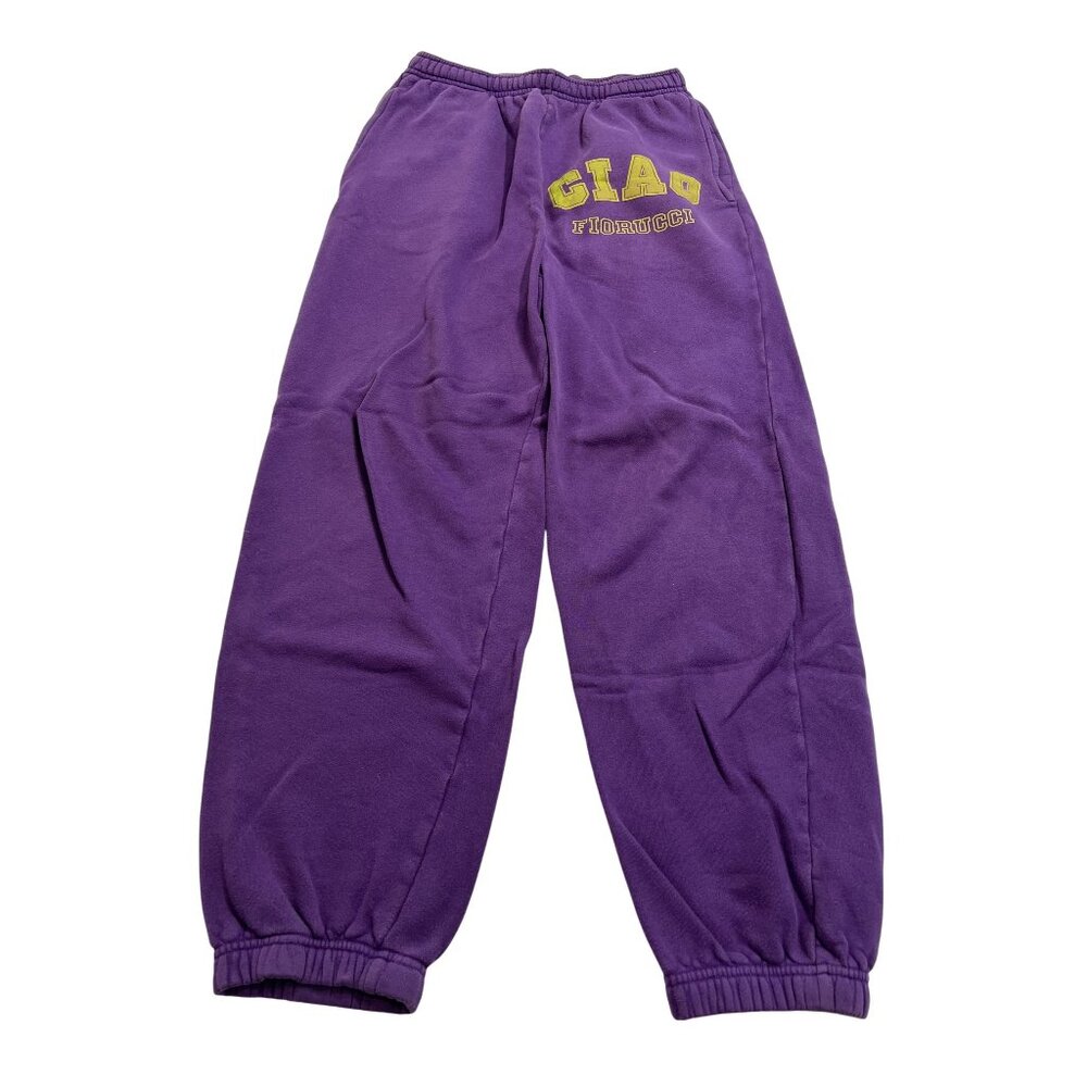 Fiorucci Ciao Sweatpants in Purple